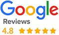 4.8 Google Review Ratings