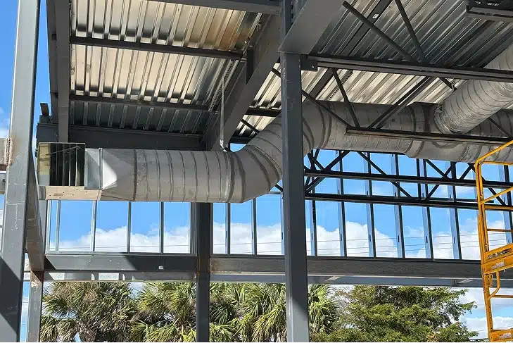 new construction hvac ductwork