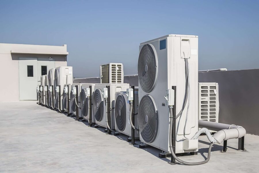 Rooftop commercial HVAC system